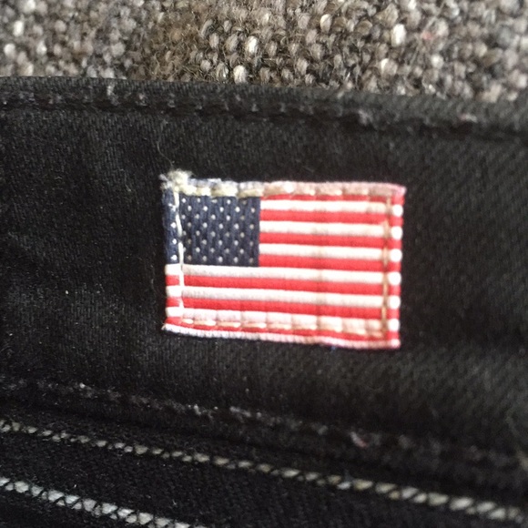 True Religion Slim Leather Jeans